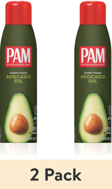 2 pack PAM Avocado Oil NonGMO Cooking Spray 5 oz.